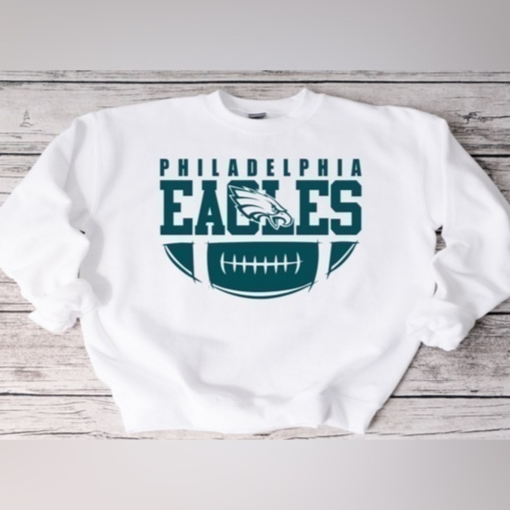 Eagles Football Logo Crewneck